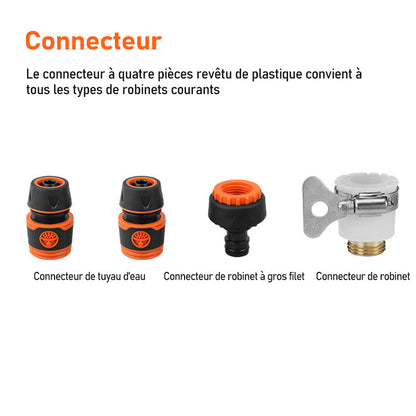 High pressure adjustable garden hose nozzle | Bowlift