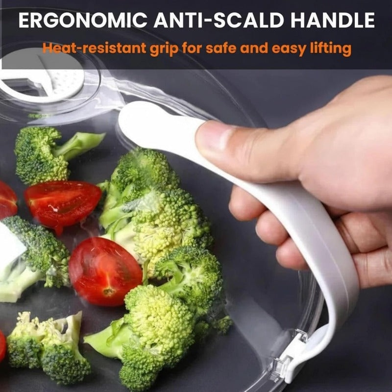 Mess-Free Microwave Splatter Cover Bowlift