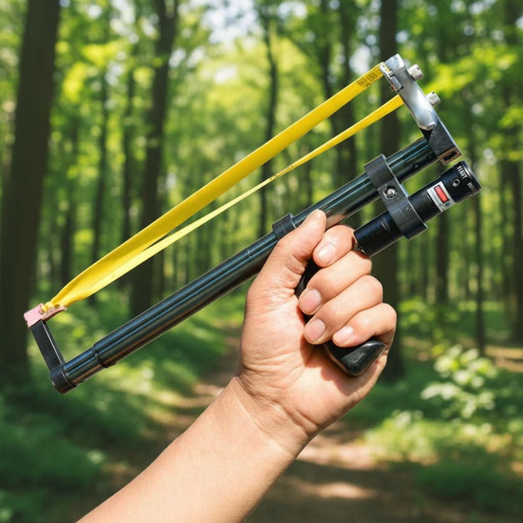 BowLift | High Power Telescopic Laser Slingshot