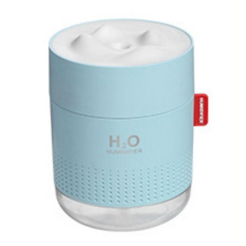 Brehn | USB Ultrasonic Silent Humidifier, with fine mist spray, two light modes, 500ml water tank and anti-dry burning protection, for sleeping, working, studying and more