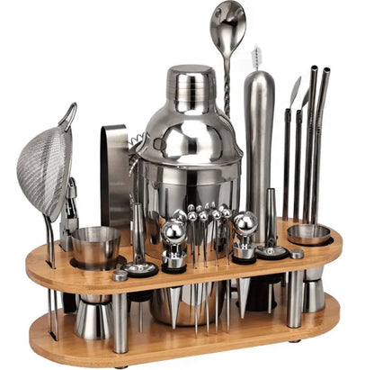 Skanto | 23-Piece Professional Bartender Set - ShakerPro