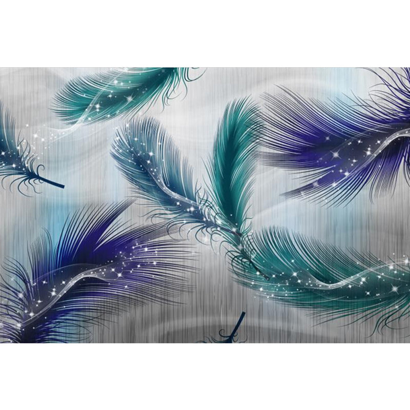 Glam Modern Rug Multicolored 3D Plant Pattern Rug Pet Friendly Non-Slip Machine Washable Rug for the Living Room | Bowlift