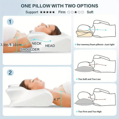 BowLift | Ergonomic Head Pillow for Restful Sleep