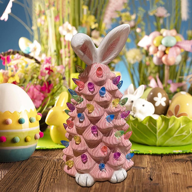 BowLift | Christmas Pink Bunny Tree