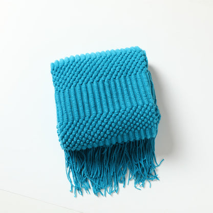 Women's Cozy Textured Throw Blanket