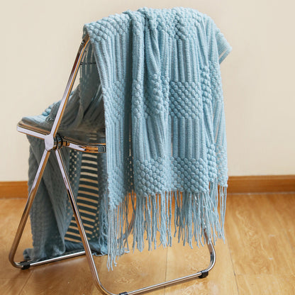 Women's Cozy Textured Throw Blanket