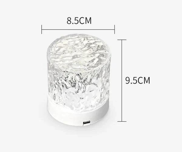 Wireless LED Mood Lamp with Remote Bowlift