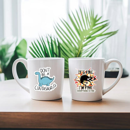 BowLift | Set of 130 Funny Quote Stickers