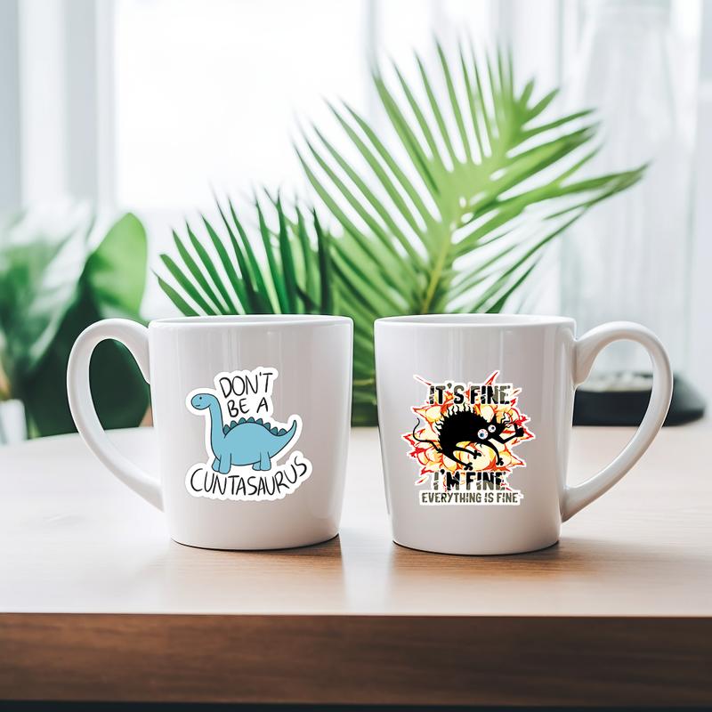 Kalsten | Set of 130 Funny Quote Stickers