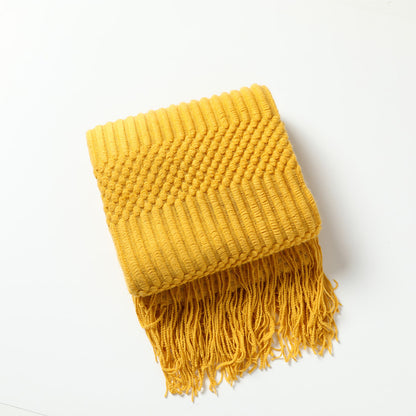 Women's Cozy Textured Throw Blanket