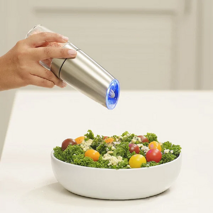 Skanto | Automatic Electric Gravity Induction Salt and Pepper Grinders
