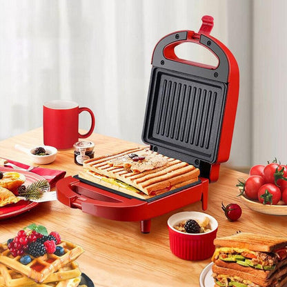 Skanto | 2-in-1 Sandwich Maker & Toaster | Non-Stick Auto-Sealing Plates for Quick Breakfast, Snacks & Easy Cleaning