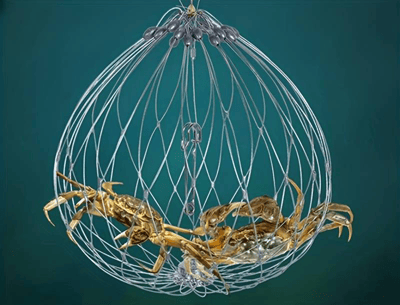 Sandsberg Opening and Closing of Fishing Nets Cage