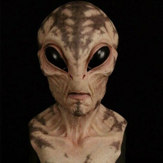 Alien Mask | Realistic Halloween Costume Accessories | Karnz