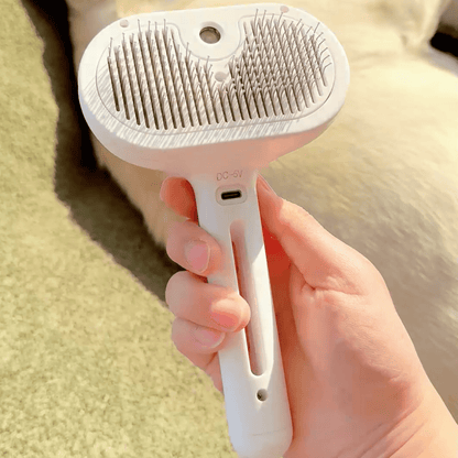 Skanto | DampfVacht Steam Brush – Gentle Care for Every Dog Coat