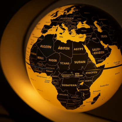 Skanto | AstroGlobe LED World Globe – Floating Globe Lamp with Magnetic Suspension