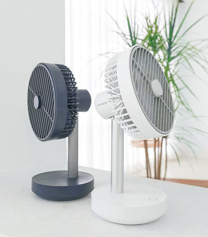 Wireless rotating Hooded & oscillating Desktop Fan, super quiet, super cool | Brehn