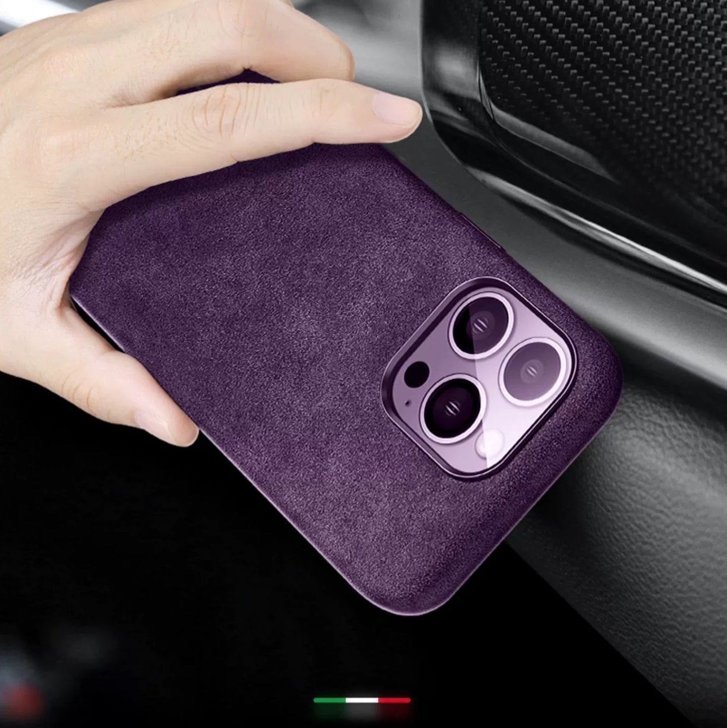 Skanto | Italian Alcantara Magnetic Case for iPhone