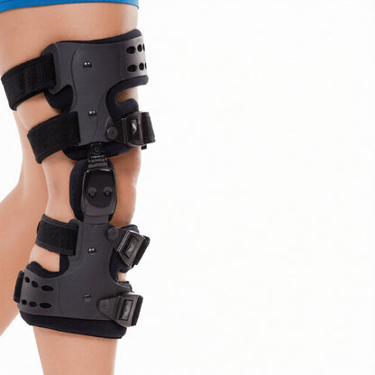 BowLift | Osteoarthritis Unloader Knee Brace | Medial & Lateral Support for Bone-on-Bone Arthritis Relief, Adjustable Size for Enhanced Comfort