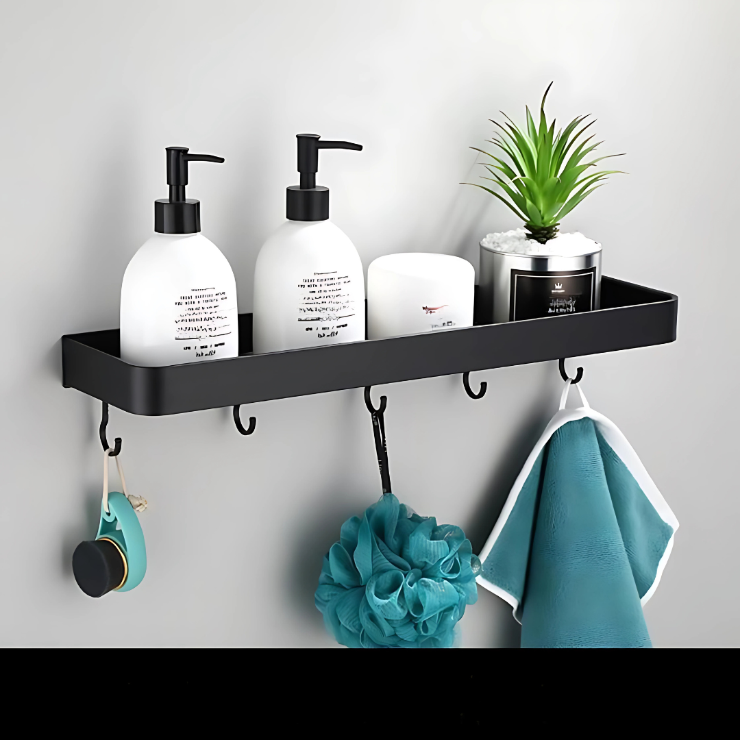 Skanto | Modern Metal Bathroom Wall Shelf