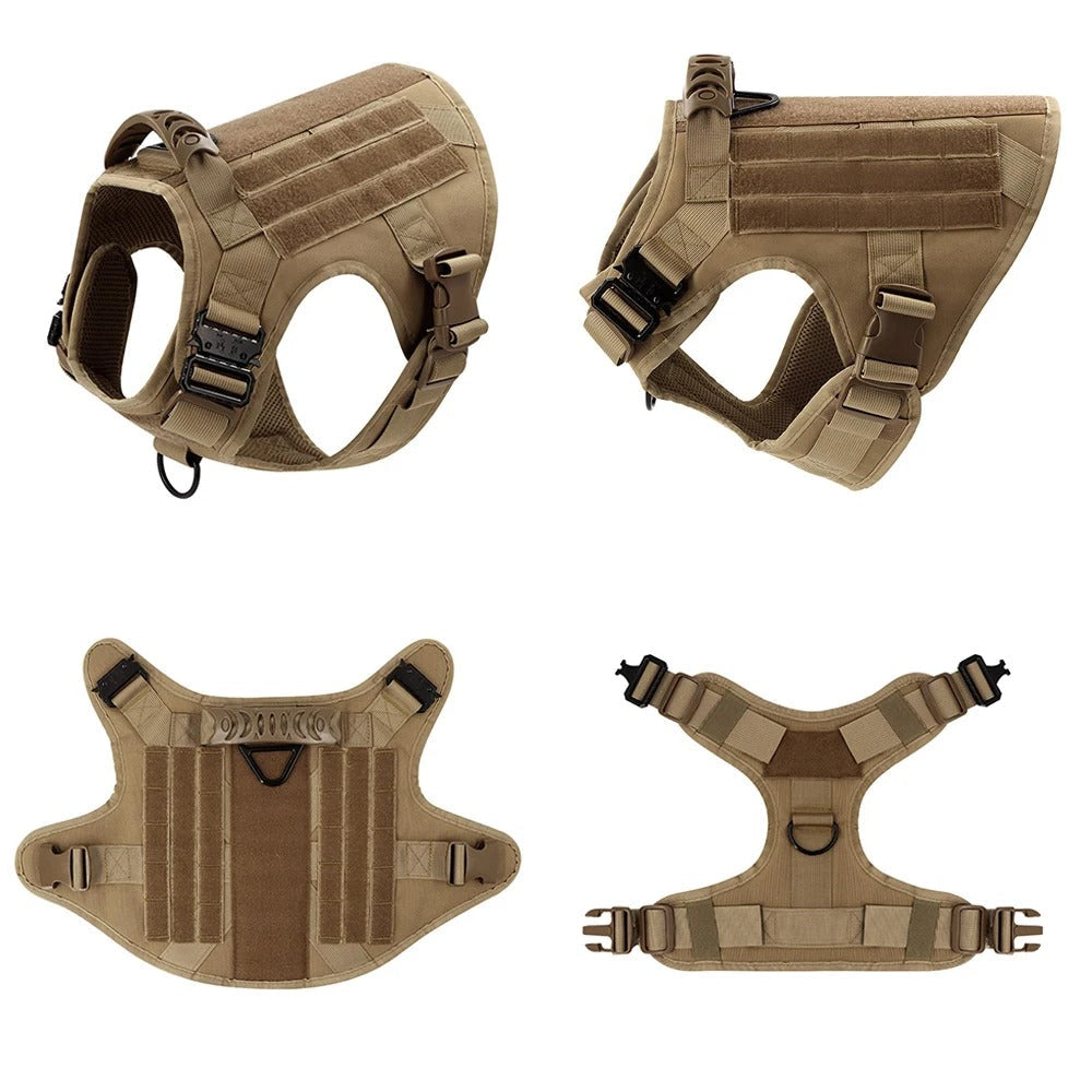 Skanto | KrachtGrip Dog Harness – Adjustable Tactical Harness for Training & Walks