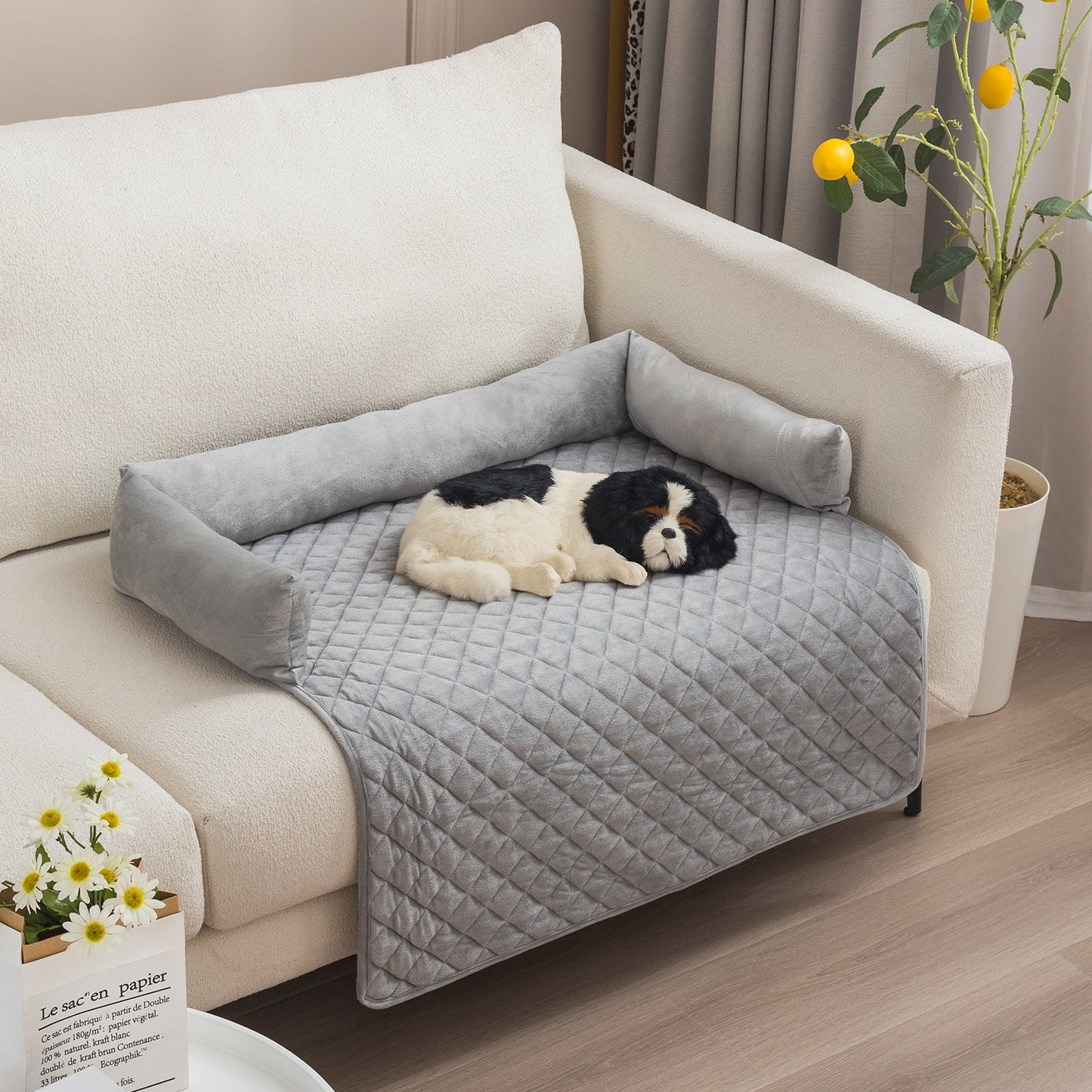 Skanto | Dog Sofa with Cushion.