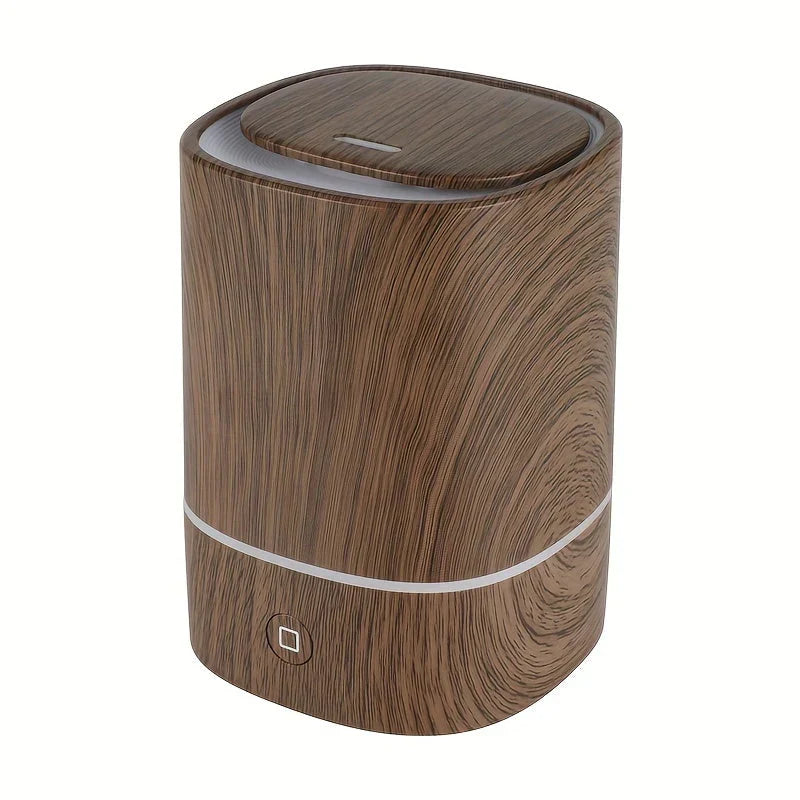 Skanto | Ultrasonic Humidifier with Wood Look – Quiet Aroma Diffuser with LED & Auto Shut-off