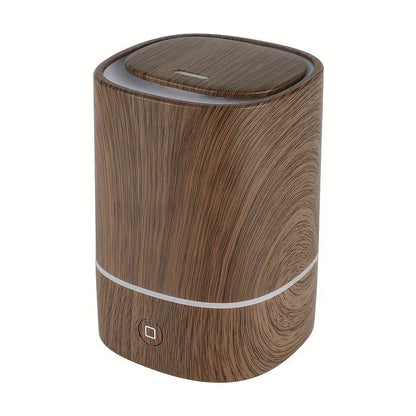 Skanto | Ultrasonic Humidifier with Wood Look – Quiet Aroma Diffuser with LED & Auto Shut-off