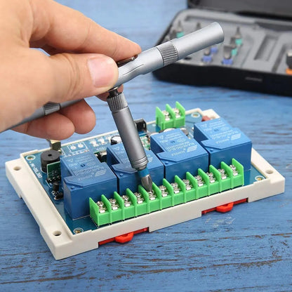 BowLift | 24-in-1 Ratchet Screwdriver Set for Precise Assembly Work