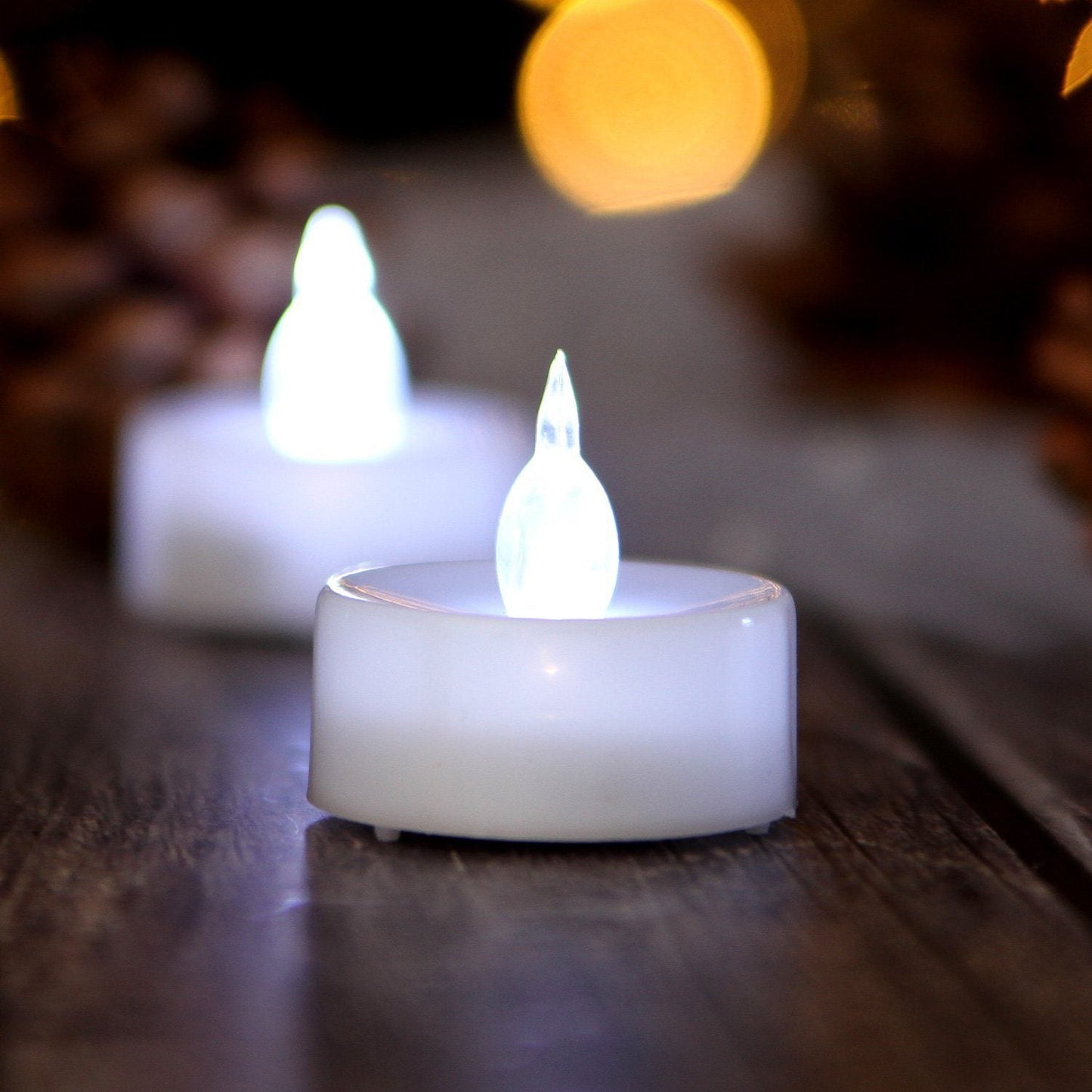Frendorf | LED Tealights | Flameless Lighting with Timer