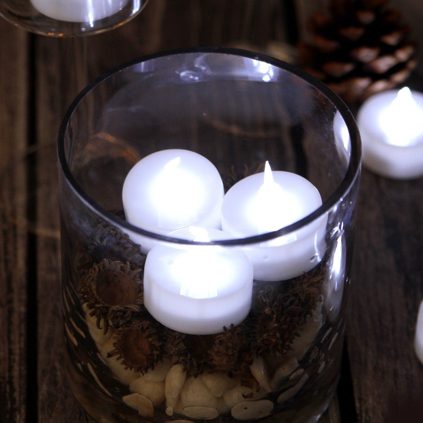 Frendorf | LED Tealights | Flameless Lighting with Timer