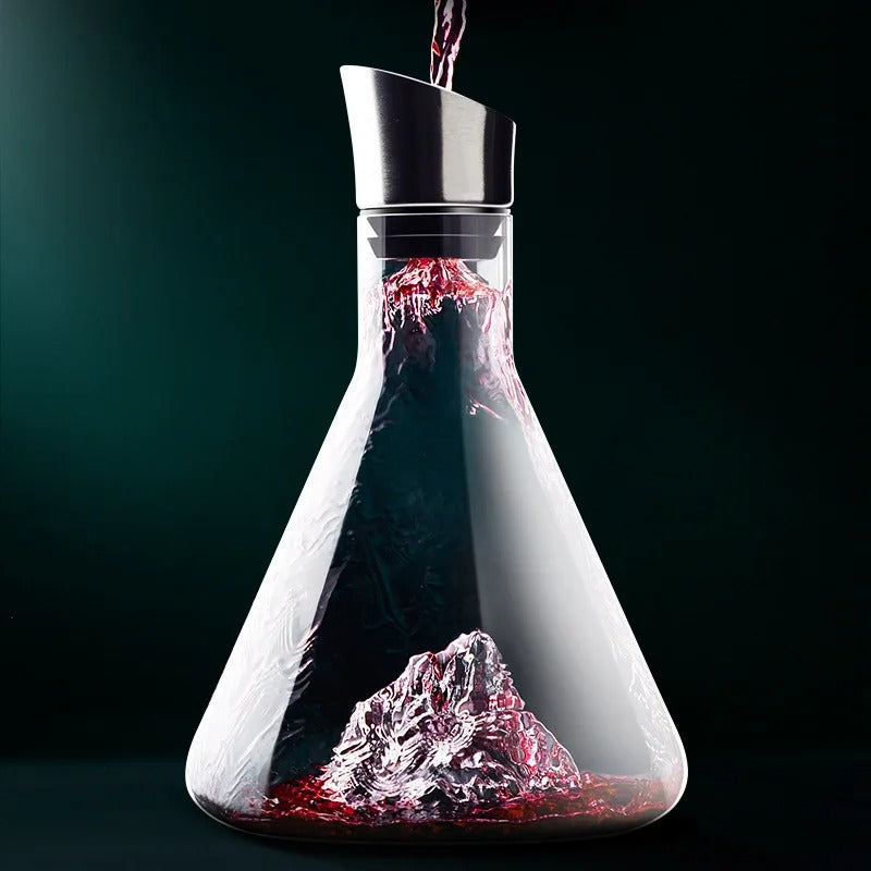 Premium Crystal Wine Decanter – 1500ml for Red & White Wines