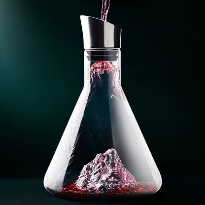 Premium Crystal Wine Decanter – 1500ml for Red & White Wines