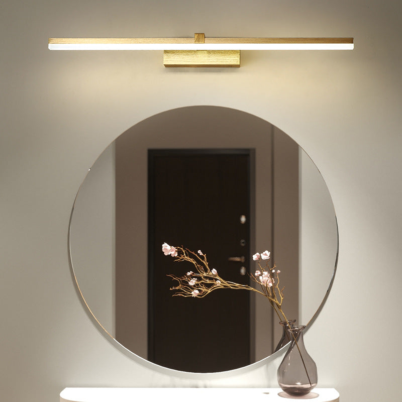 Gold Bathroom Lamp LED Modern Design | Karnz