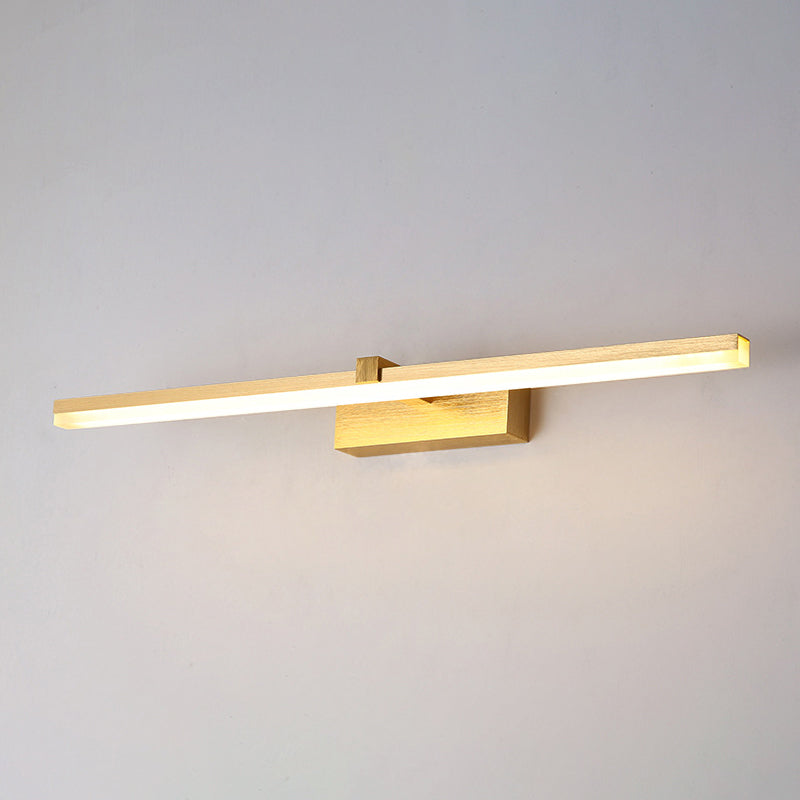 Gold Bathroom Lamp LED Modern Design | Karnz
