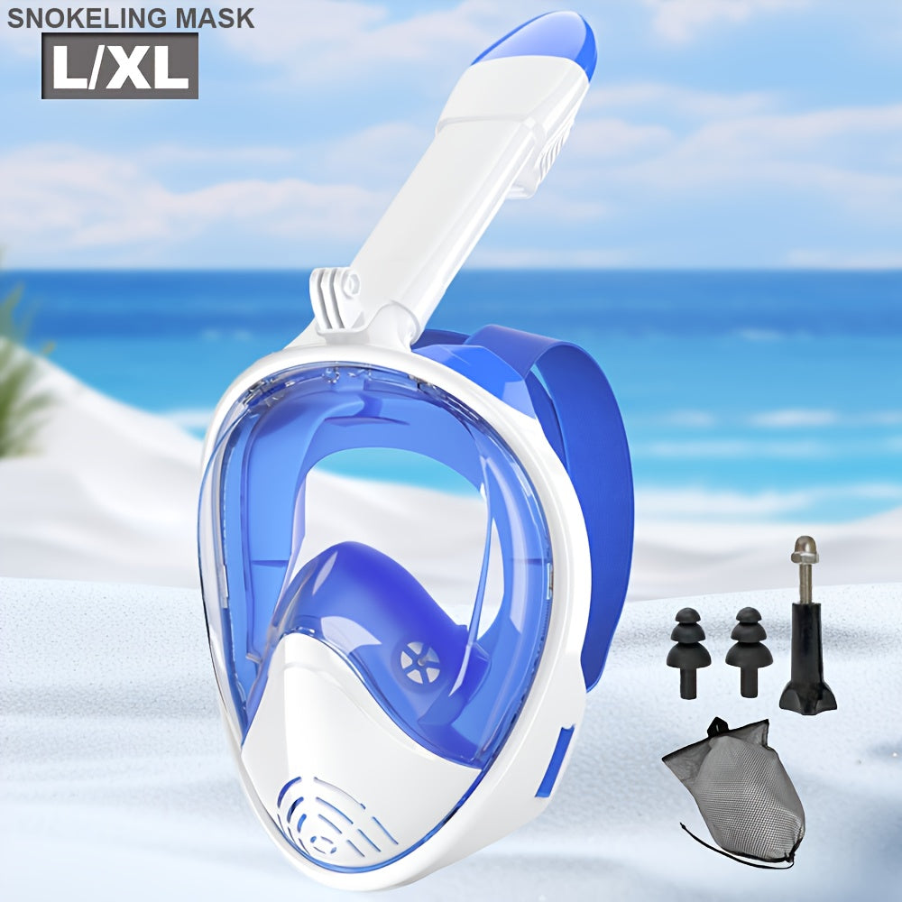 Full-face snorkel mask with 180° visibility | Bowlift