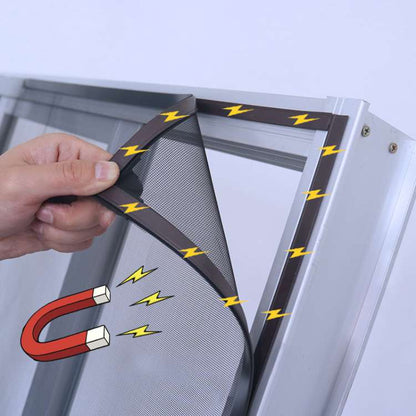 Skanto | Magnetic Mosquito Net for Windows - Invisible Mesh Insect Screen for Home Protection & Pest Prevention