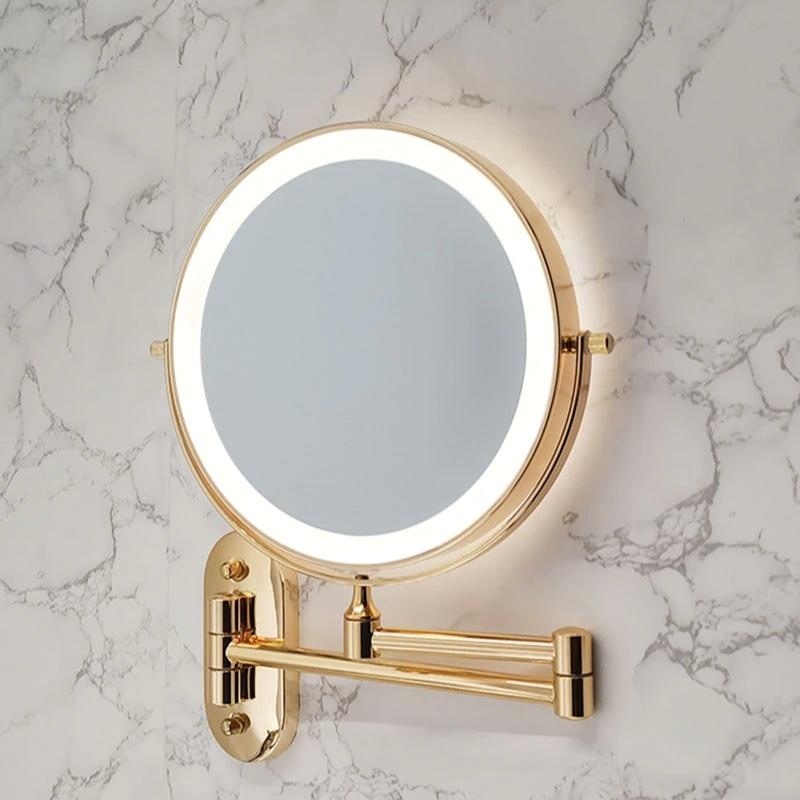 LED Makeup Mirror with Magnification & USB Battery | Skanto