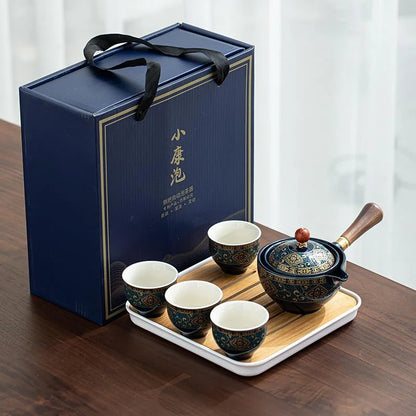Skanto | Porcelain Gongfu Teaset – Timeless Elegance, Perfect Tea Experience