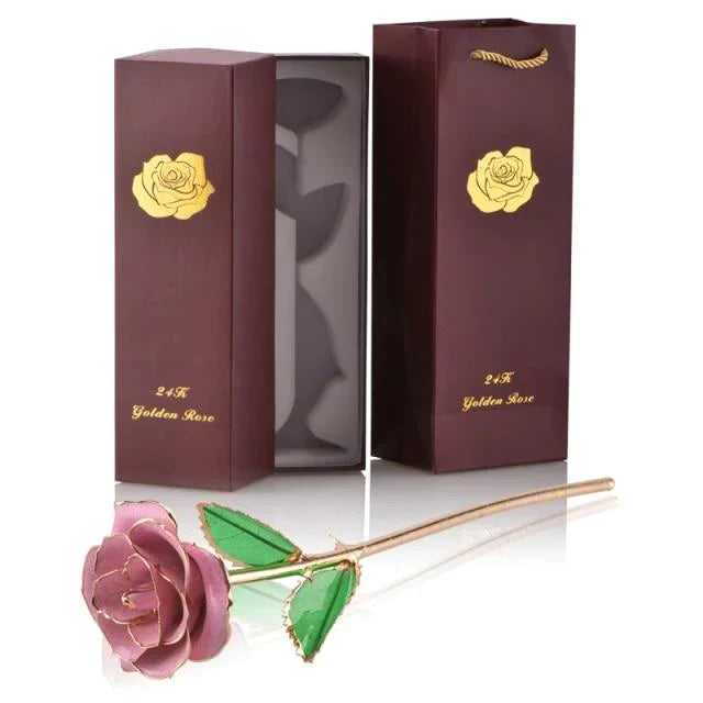Eternal Rose, dipped in 24 Karat Gold