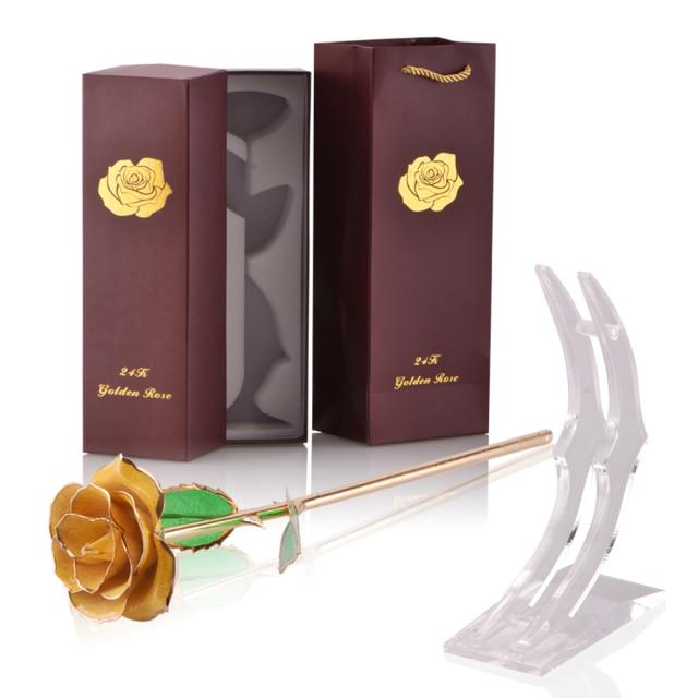 Skanto | 24k Gold-Dipped Eternal Rose