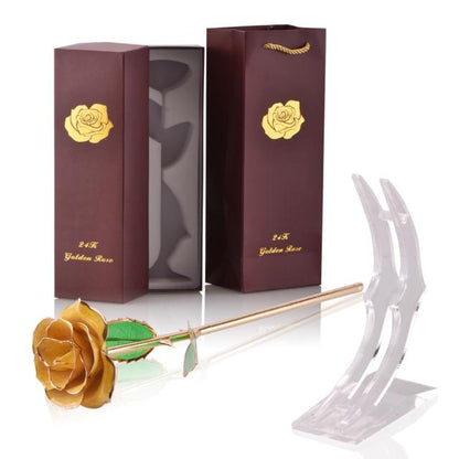 Skanto | 24k Gold-Dipped Eternal Rose
