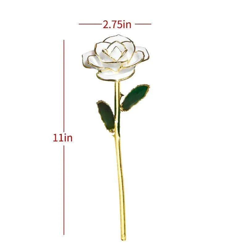 Eternal Rose, dipped in 24 Karat Gold