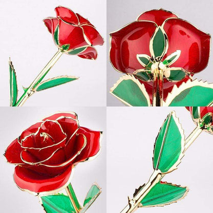 Skanto | 24k Gold-Dipped Eternal Rose