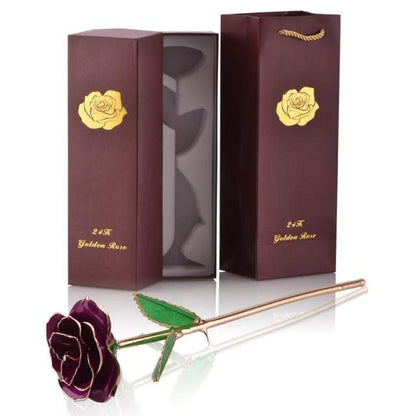 Eternal Rose, dipped in 24 Karat Gold
