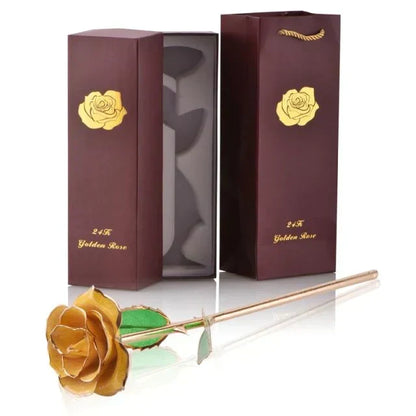 Eternal Rose, dipped in 24 Karat Gold
