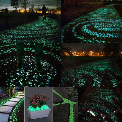 Gleam - Glow-in-the-Dark Garden Pebbles | Bowlift