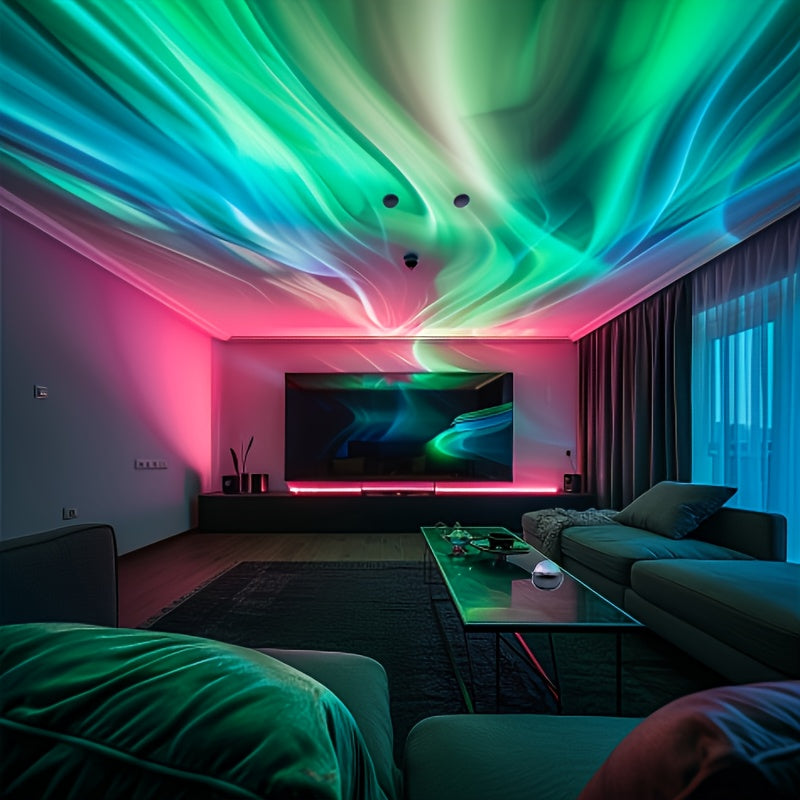 Sandsberg | Magical Light Show Projector – Enchanting, colorful starry sky effect