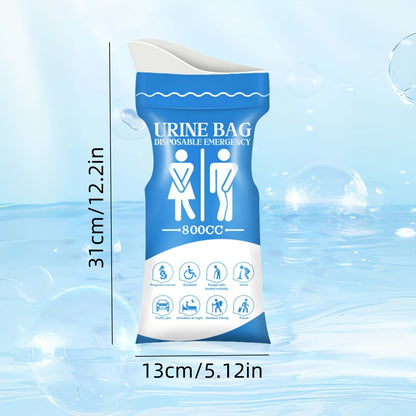 Disposable Urine Bag 800 ml for Car & Travel | Kalsten