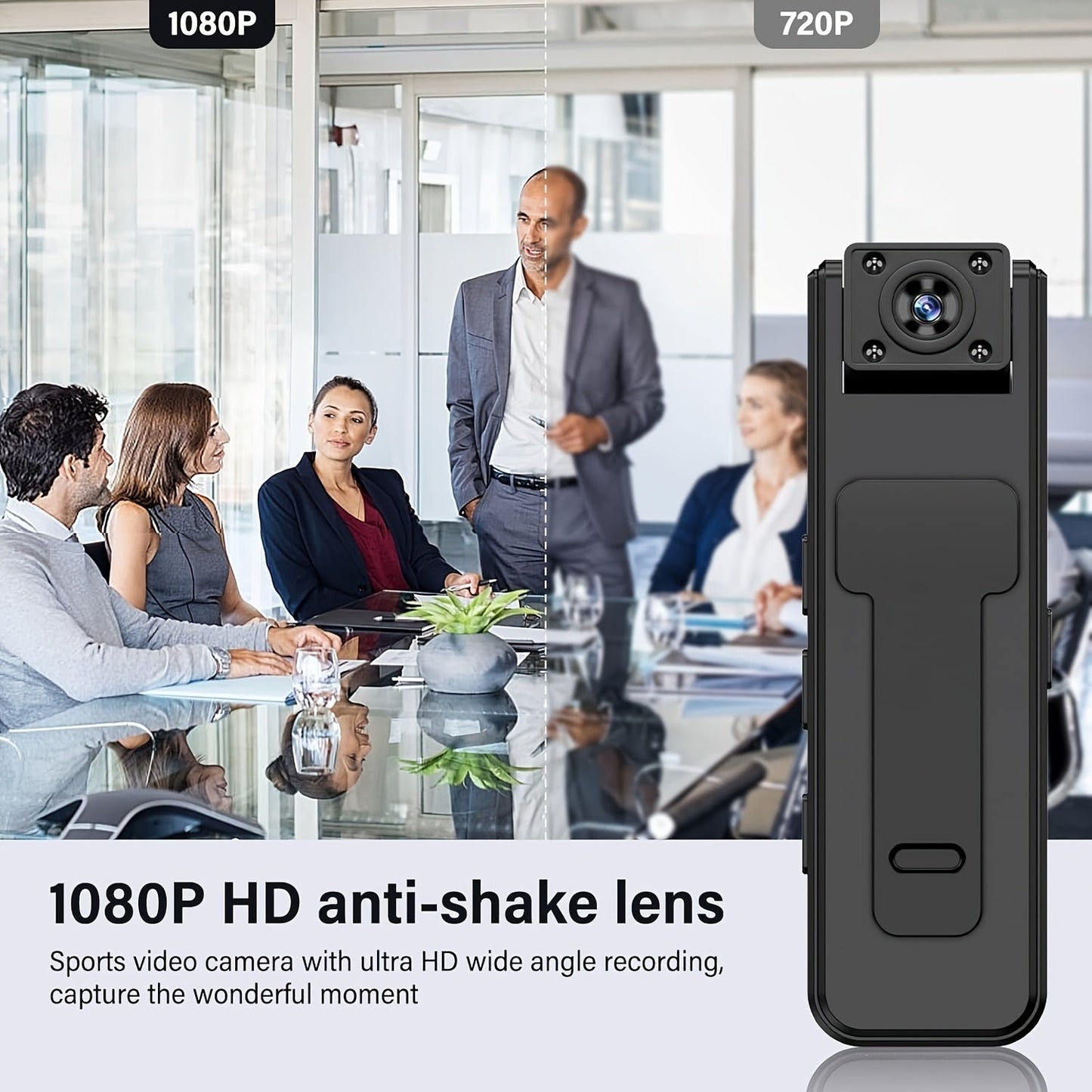 BowLift | Mini Camera with Clip for Video Recording